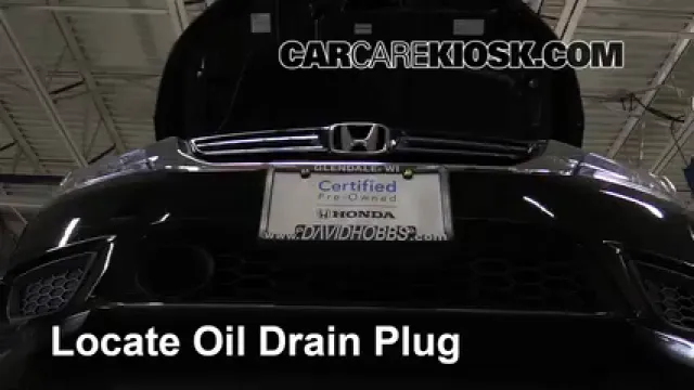 2015 Honda Accord Hybrid Touring 2.0L 4 Cyl. Aceite Cambiar aceite y filtro de aceite